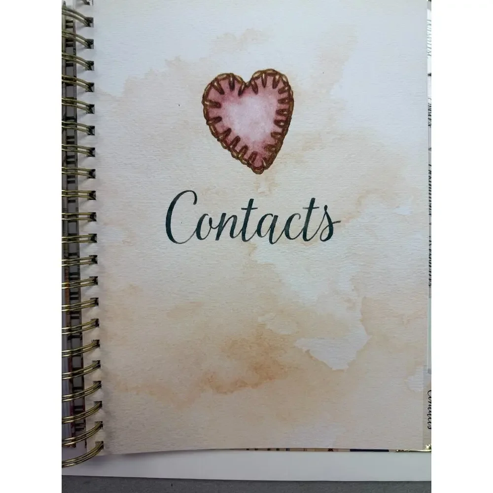 Planner for the Cross Stitcher's Soul 2026 Spiral Bound NIB Damaged Box
